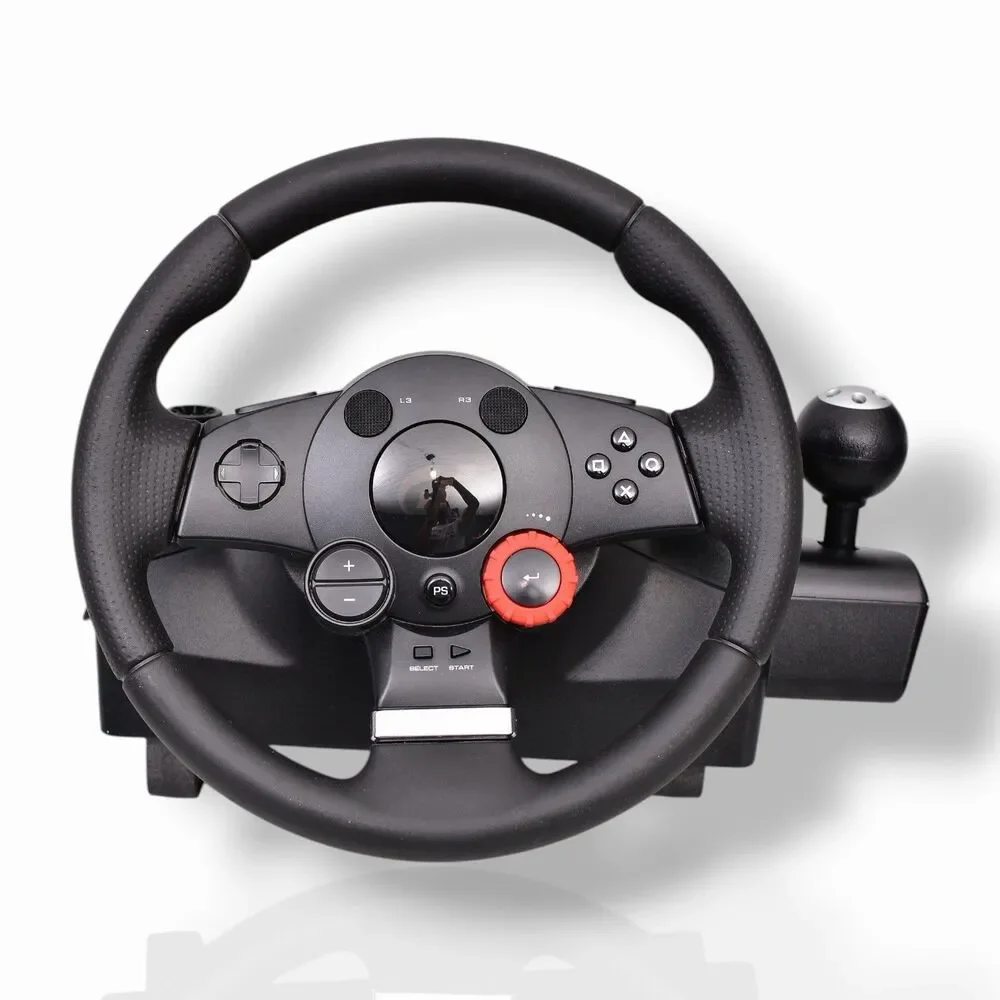 Logitech Driving Force GT E-X5C19 Steering Wheel W/ Pedals & Wheel Stand Pro